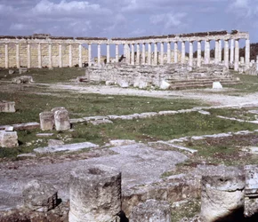 View of the Upper City and Entrance to the Agora